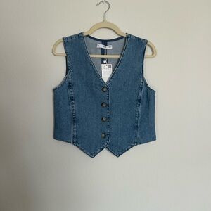 Mango Denim Vest